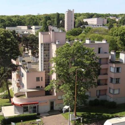 Le quartier de la Butte-Rouge à Châtenay-Malabry (Hauts-de-Seine)